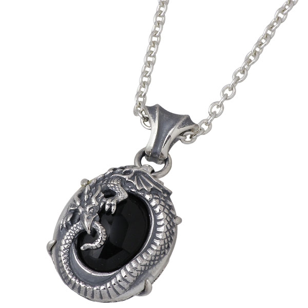 Guardia(ガルディア) Ouroboros 竜 シルバー ネックレス Guardia(ガルディア) Ouroboros 竜 シルバー ネックレス