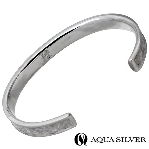 AQUA SILVER(アクアシルバー) シルバー バングル メンズを販売。商品 
