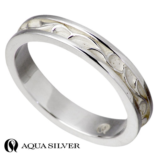 AQUA SILVER(アクアシルバー) アラベスク シルバー リング 唐草