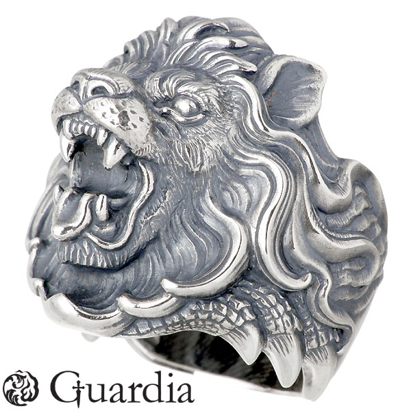 Guardia(ガルディア) Nemean Lion ライオン シルバー リング 指輪 11 