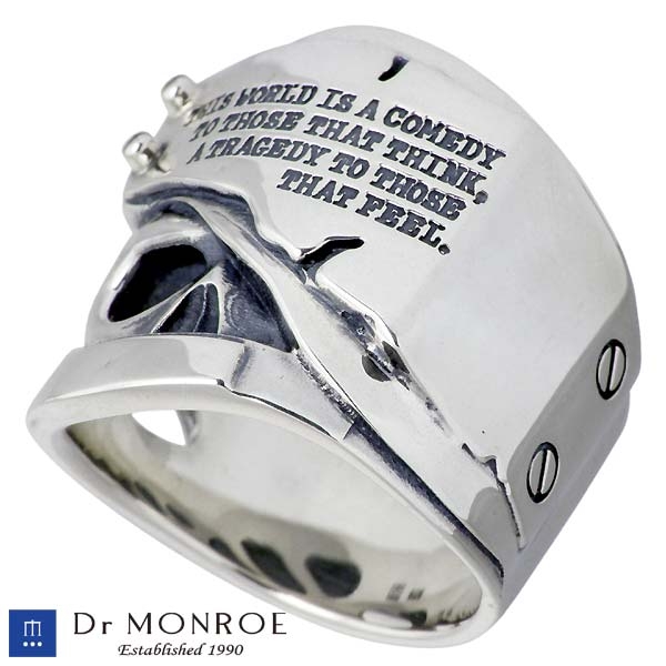 Dr MONROE(ドクターモンロー) シルバー リング メンズ スカル ドクロ 指輪 15～23号・FC-246-SVを販売。商品点数3万点