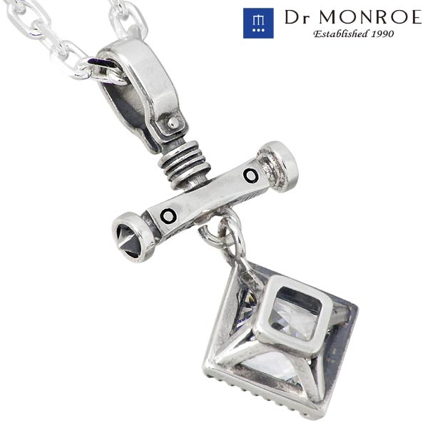 お中元 Dr MONROE ドクターモンロー シルバー ネックレス イエロー