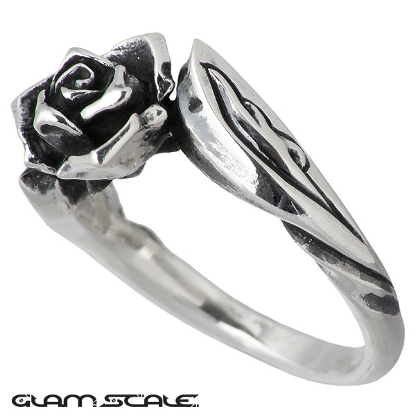 GLAM SCALE (グラムスケイル) バラ シルバー リング 7～15号 指輪を