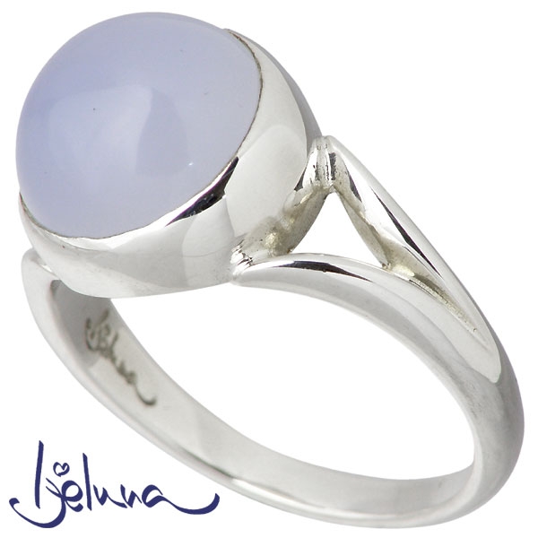 Ijeluna(アイジェルナ) シルバー リング 10mm ブルー