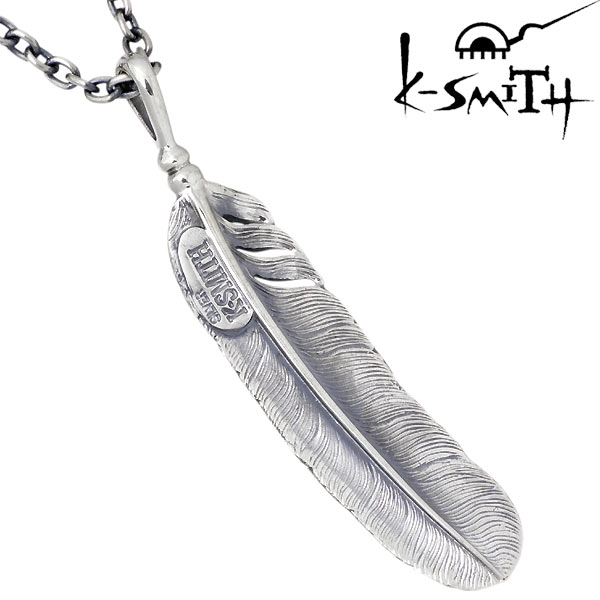 K-SMITH(ケースミス) フェザー シルバー ネックレスを販売。商品