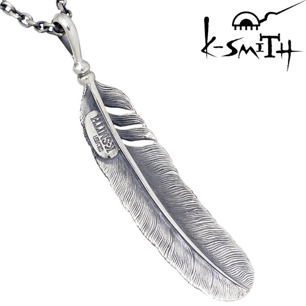 K-SMITH(ケースミス) フェザー シルバー ネックレスを販売。商品点数3