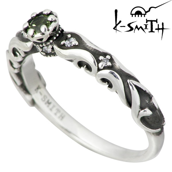 K-SMITH(ケースミス) 8月 誕生石 シルバー リング ペリドット 指輪 7～13号・KS-00195-8を販売。商品点数3万点以上