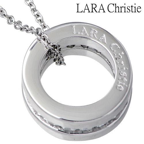 LARA Christie(ララクリスティー) エタニティ シルバー ネックレス [ WHITE Label ]・LA-P471-Wを販売