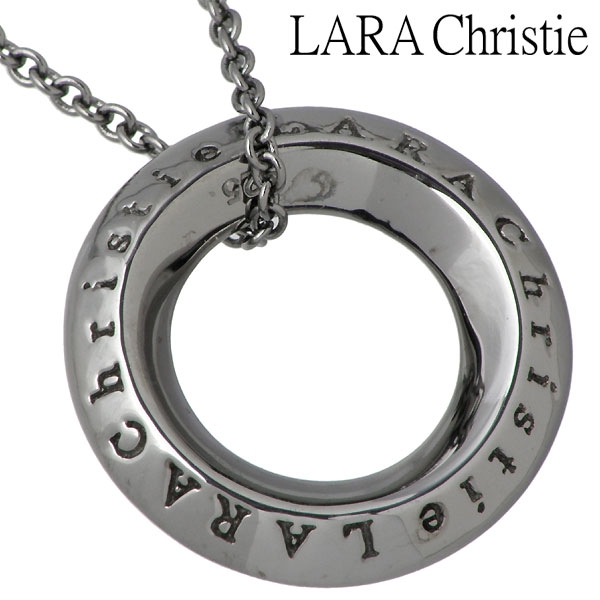 LARA Christie(ララクリスティー) ローラシア シルバー ネックレス ブラック [ BLACK Label ]・LA-P5719