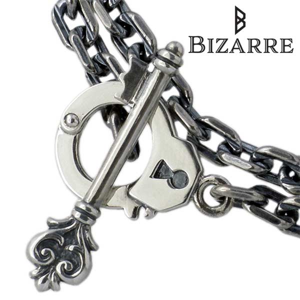 Bizarre(ビザール) 手錠 シルバー ブレスレット レディース キー 鍵