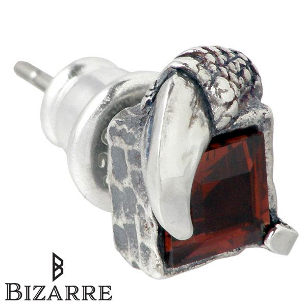 Bizarre(ビザール) ドラゴン クロウ シルバー ピアス 1個売り