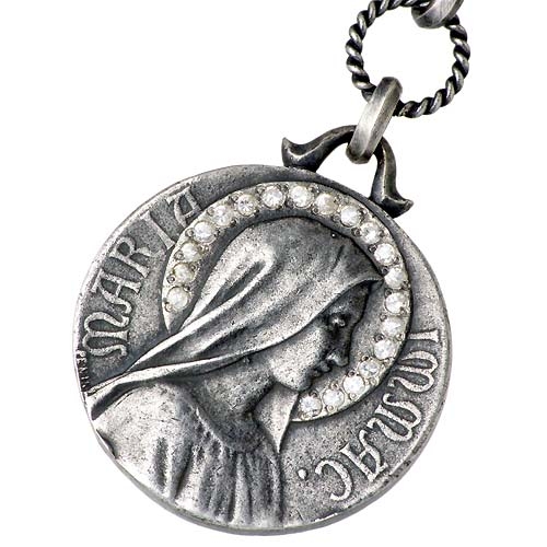 SAINTS(セインツ) マリア コイン シルバー ネックレスを販売