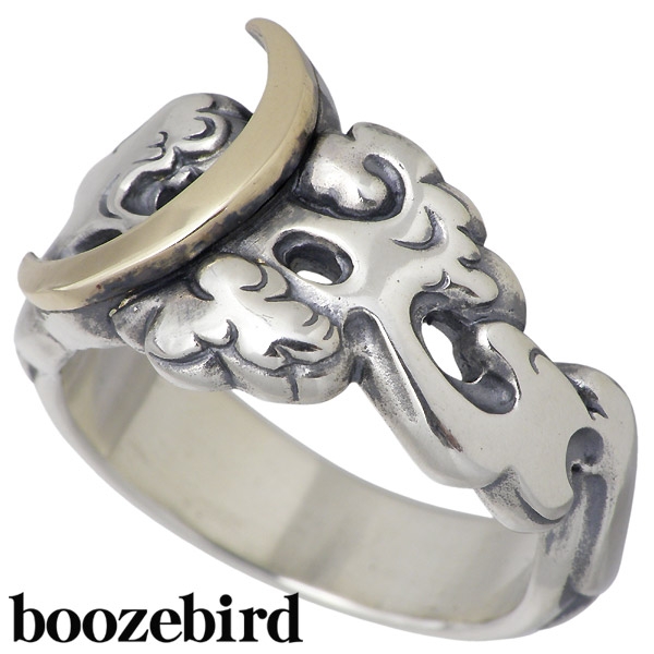 boozebird (ブーズバード) 月と雲 シルバー リング 指輪 K10 11 boozebird (ブーズバード) 月と雲 シルバー リング 指輪 K10 11