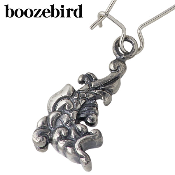 boozebird (ブーズバード) 鯱 シルバー ピアス フック型 1個売り 片耳用・bd040-1Pを販売。商品点数3万点以上。シルバー