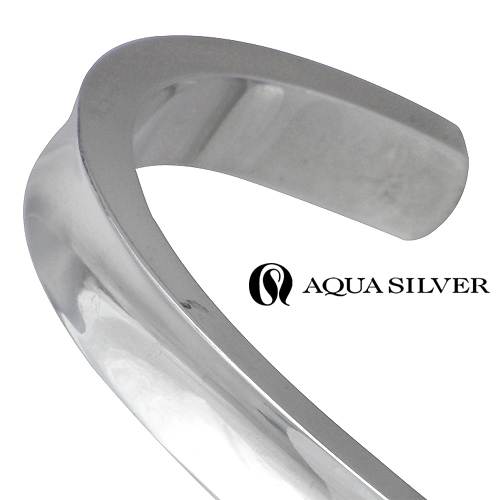 AQUA SILVER(アクアシルバー) シルバー バングル メンズを販売。商品 