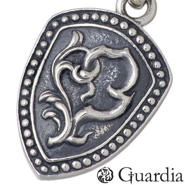 生まれのブランドで Guardia(ガルディア) Guardia Shield 盾 シルバー ペンダント ネックレス・ペンダント