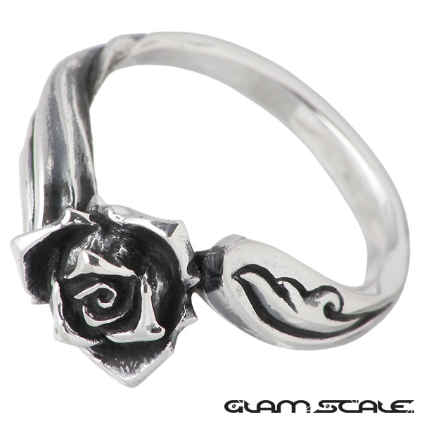 GLAM SCALE (グラムスケイル) バラ シルバー リング 7～15号 指輪を