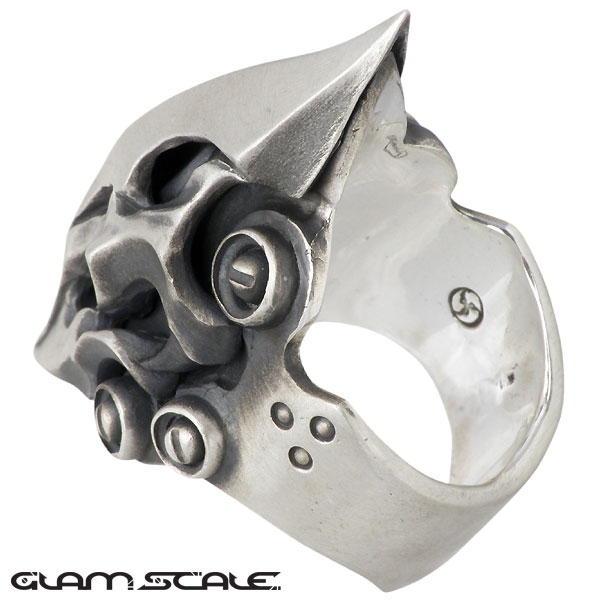 グラムスケイル（GLAM SCALE） GDR-009AMアメジストストーン シルバー リング