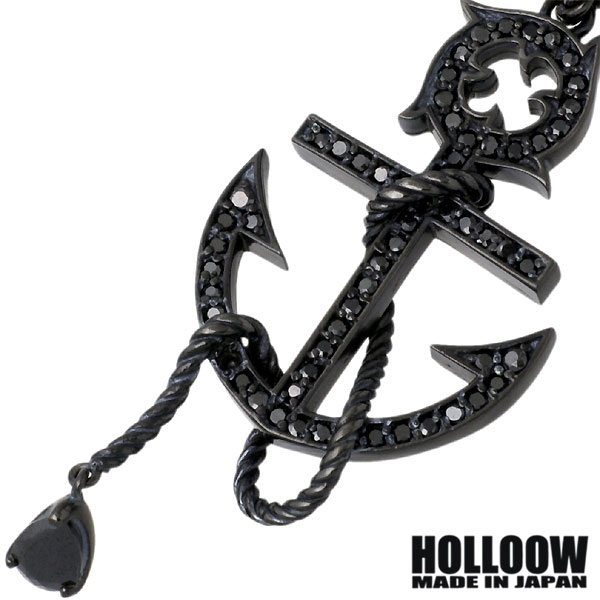 楽天市場】HOLLOOW ホロー シルバー ネックレス ブラック 彼氏