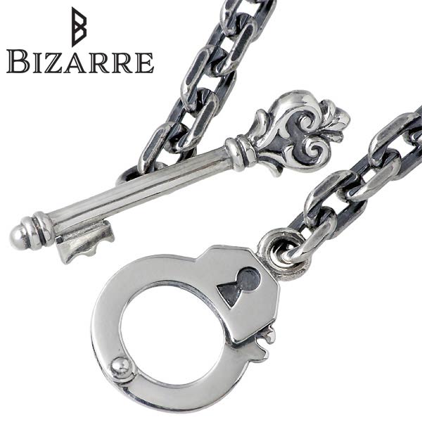 Bizarre(ビザール) 手錠 シルバー ブレスレット レディース キー 鍵