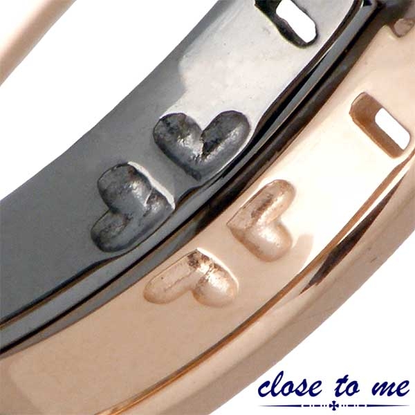 close to me(クロストゥーミー)シルバー リング レッド