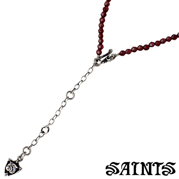 セインツ SAINTS セブン スカル シルバー ネックレス アクセサリー