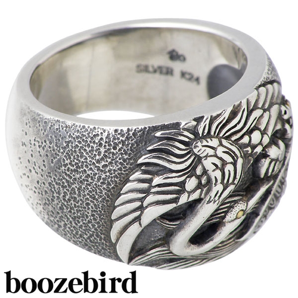 boozebird (ブーズバード) 鶴亀 シルバー リング 指輪 K24 15～30号を販売。商品点数3万点以上。シルバーアクセサリー シーズ  通販