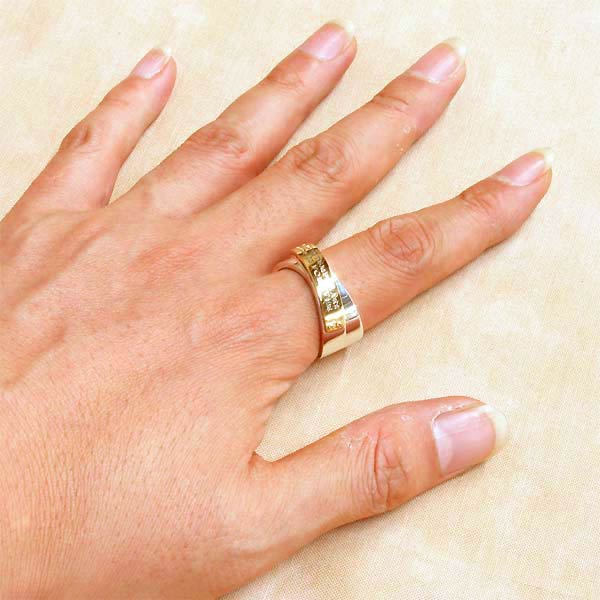 Dr MONROE(ドクターモンロー) シルバー リング K18YG 18金コンビ