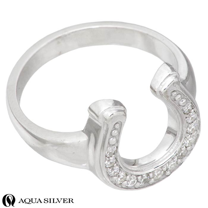 アクアシルバー AQUA SILVER シルバー リング 指輪 ホースシュー 馬蹄 