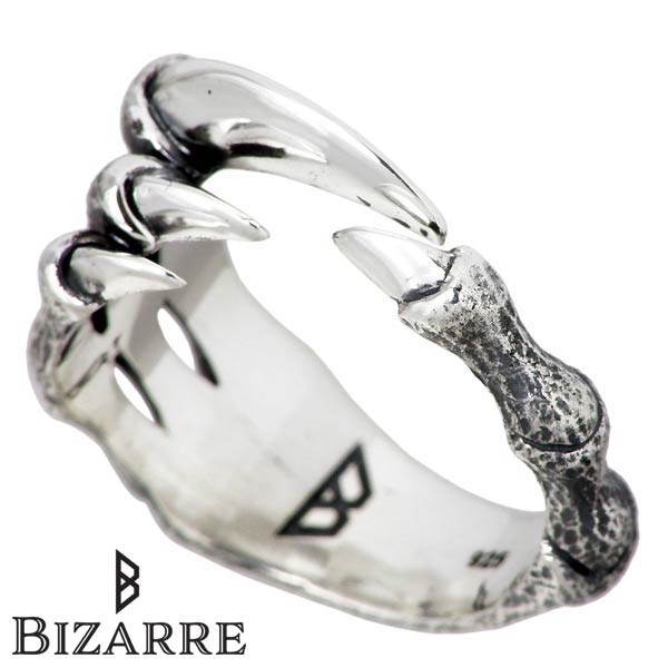 Bizarre(ビザール) アーケオプテリクス シルバー リング 指輪 メンズ レディース 12～18号