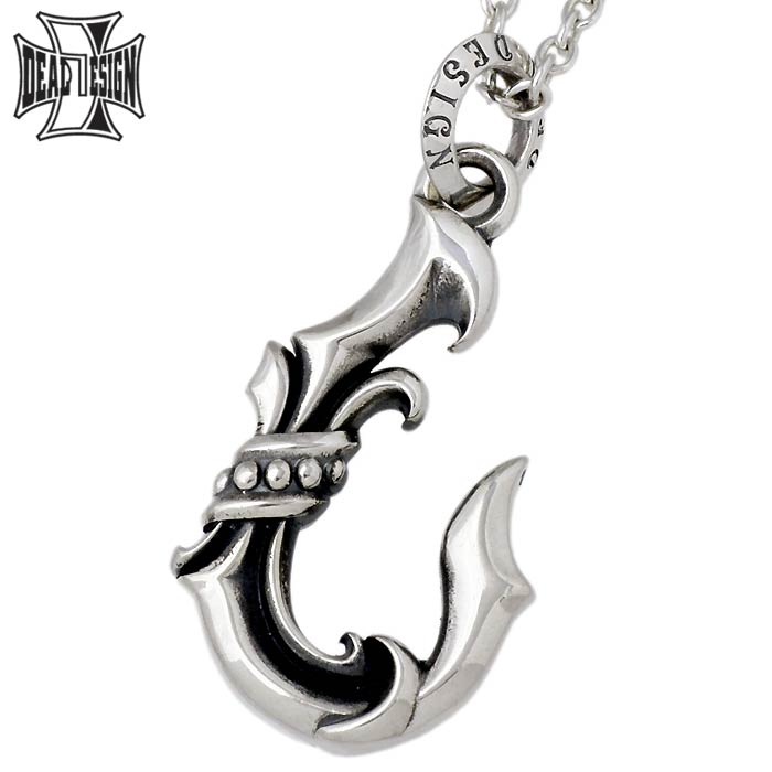 DEAL DESIGN【ディールデザイン】シルバー ネックレス カームラインフィッシュフック メンズを販売。商品点数3万点以上。シルバーアクセサリー シーズ 通販 ディールデザイン シルバー925チェーンネックレス 45cm