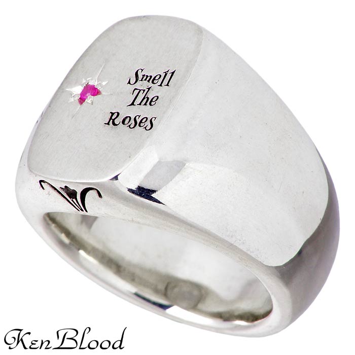KEN BLOOD(ケンブラッド) シルバー リング 指輪 ルビー 14～27号 メンズを販売。商品点数3万点以上。シルバーアクセサリー - シーズ  / 通販