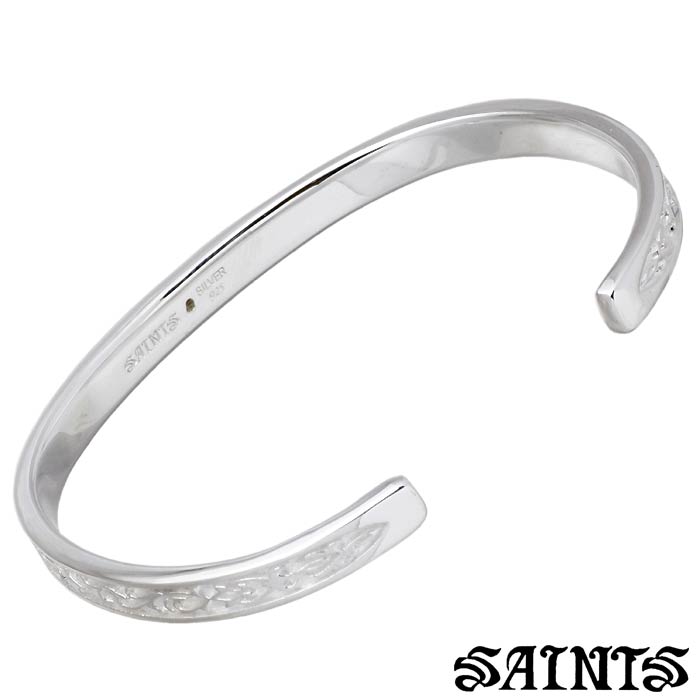 SAINTS(セインツ) コプラ アラベスク シルバー バングル レディース