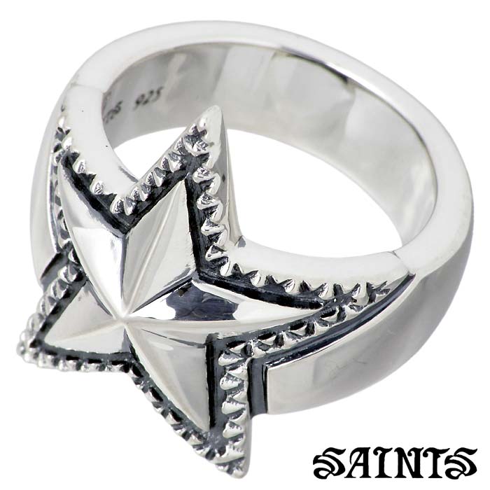 SAINTS(セインツ) スター シルバー リング 指輪 メンズ 星 17～21号を販売。商品点数3万点以上。シルバーアクセサリー - シーズ / 通販
