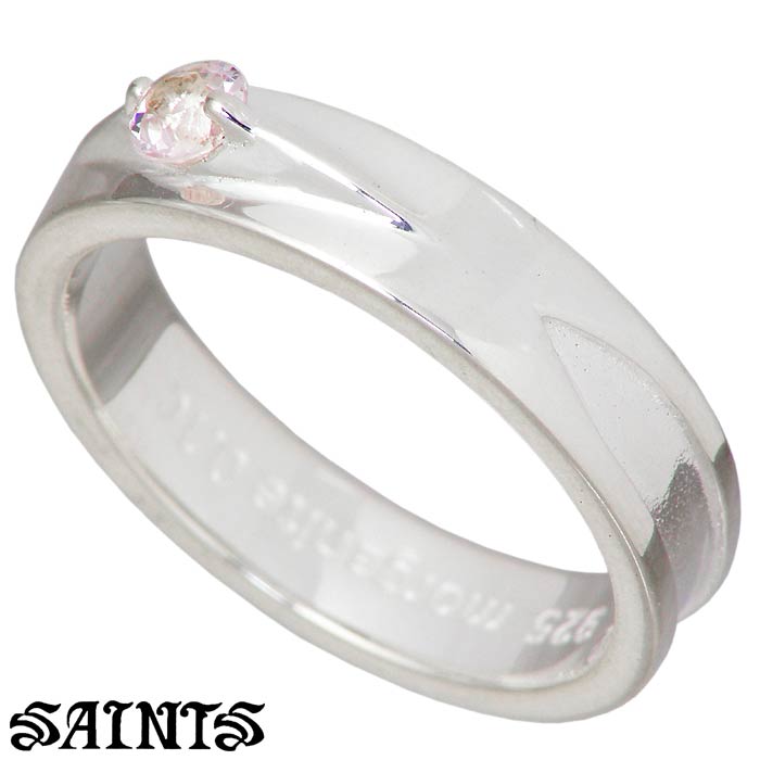 SAINTS【セインツ】シルバー ペア リング 指輪 モルダバイト 15~21号 SAINTS【セインツ】シルバー ペア リング 指輪 モルダバイト 15~21号