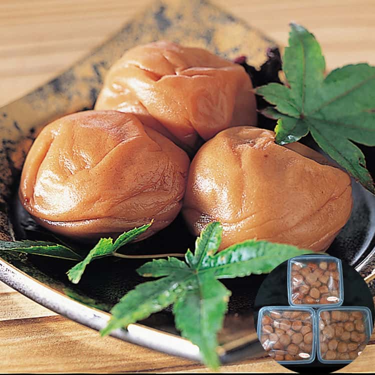 和歌山 紀州南高梅 つぶれ梅 はちみつ風味 (塩分6%) 1kgx3 梅の中でも王様の「南高梅」は皮が薄く、果肉が厚いのが特徴です お歳暮 お中