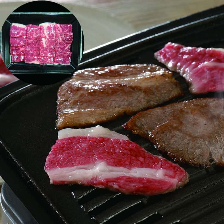 国産黒毛和牛 焼肉 モモ 400g 黒毛和牛 牛肉 スライス 肉そのものにうまみのあるいい香りがありますので、ほどよい焼き加減で食すれば、