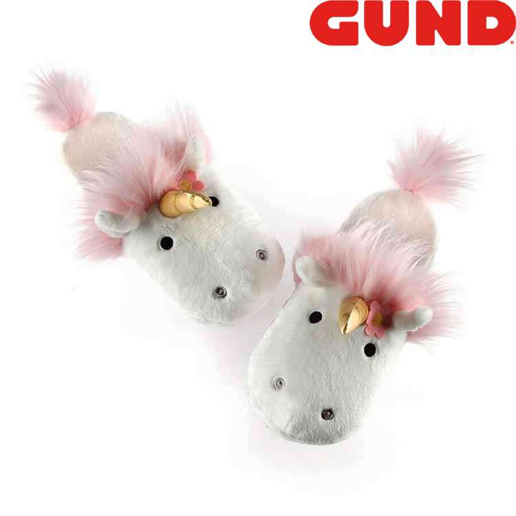 GUND ガンド ユニコーン ぬいぐるみ スリッパ 室内履き 人気 ブランド ギフト 贈り物 プレゼントに最適 対象年齢：3才以上 4060769【GUND（ガンド）】1898年創立のアメリカを代表す