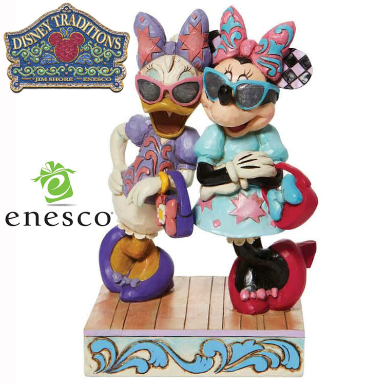 enesco(エネスコ)【Disney Traditions】ミニー＆デイジー ファッショニスタ ディズニー フィギュア コレクション 人気 ブランド ギフト